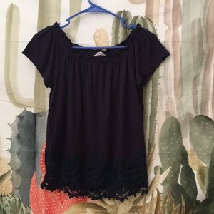 Off the shoulder top